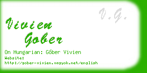 vivien gober business card